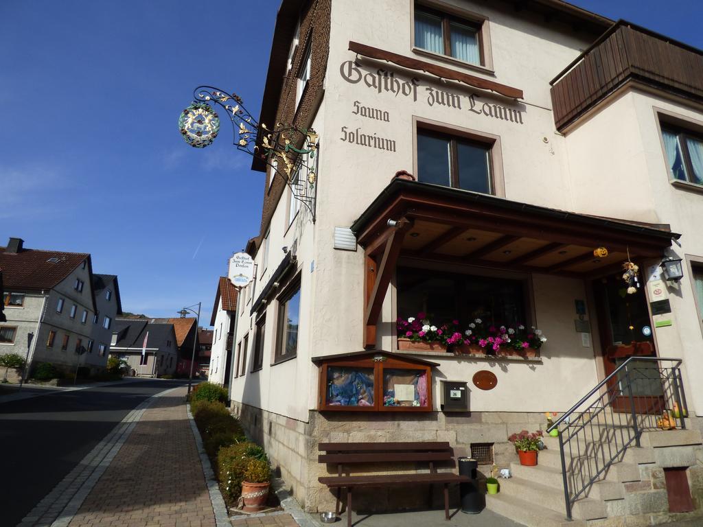 Pension Gasthof Zum Lamm Bischofsheim an der Rhön 外观 照片